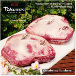 Beef D-RUMP WAGYU TOKUSEN marbling <=5 aged whole cuts +/- 6 kg/pc (price/kg) FROZEN IN-STOCK